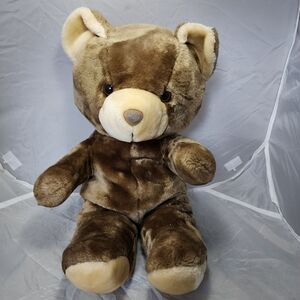 Vintage 1999 Animal Fair Brown Teddy Bear Plush Stuffed Animal 19" Soft Toy EUC